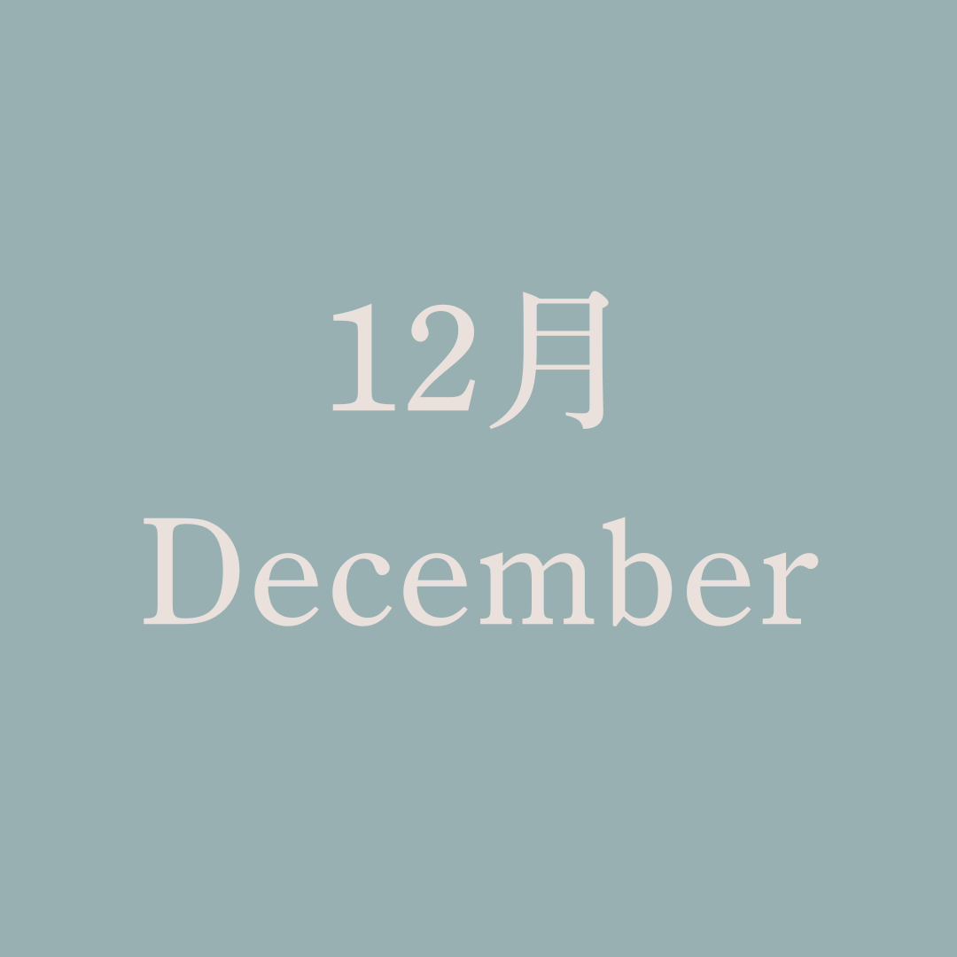 運命のノート【12月】